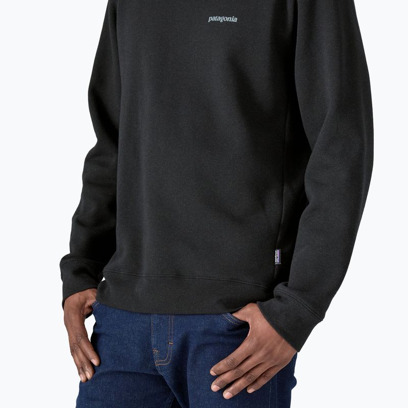 Patagonia Fitz Roy Icon Uprisal Crew sweatshirt black 7