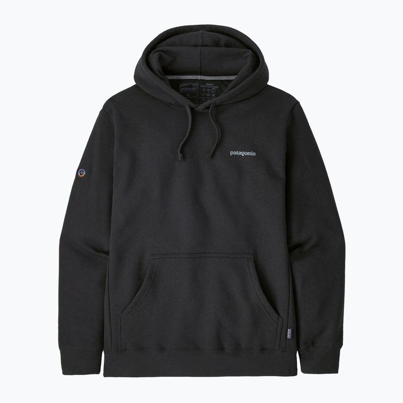 Patagonia Fitz Roy Icon Uprisal Hoody sweatshirt ink black 4