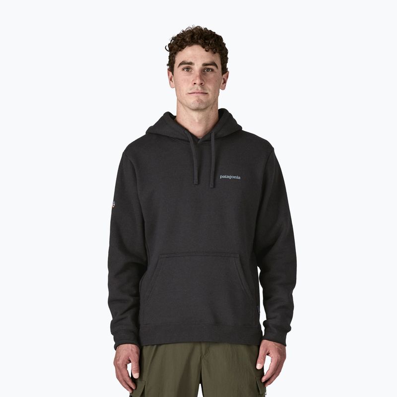Patagonia Fitz Roy Icon Uprisal Hoody sweatshirt ink black 5