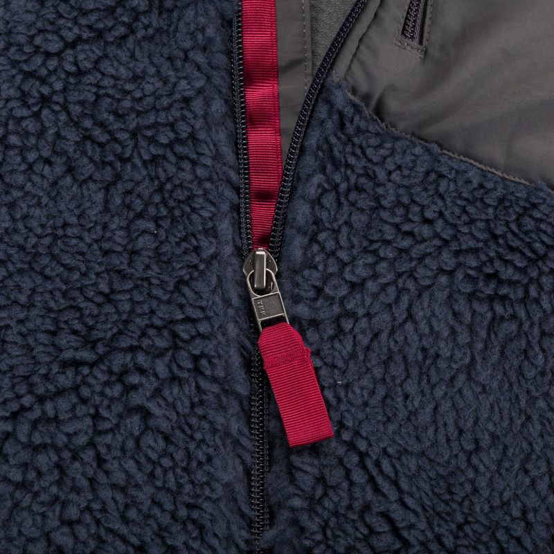 Men's fleece sweatshirt Patagonia Classic Retro-X new navy w/wax red 6