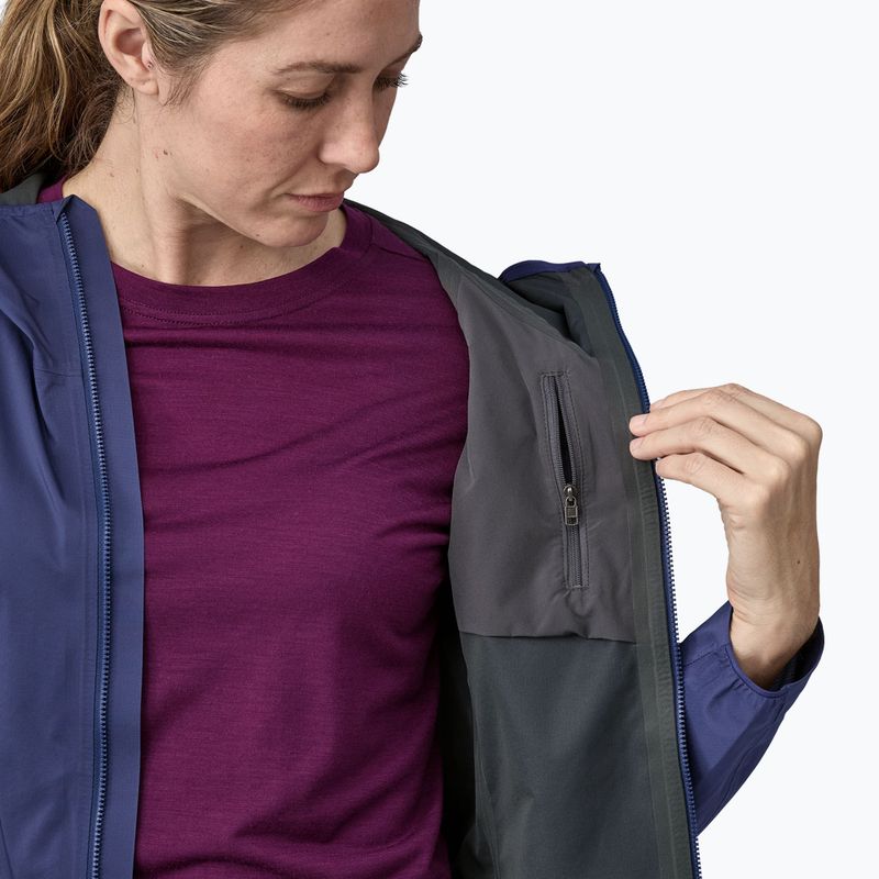 Women's cycling jacket Patagonia Dirt Roamer sound blue 5