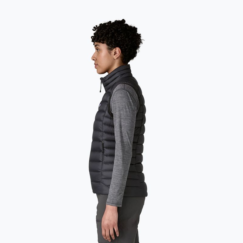 Patagonia women's vest Down Sweater black 4
