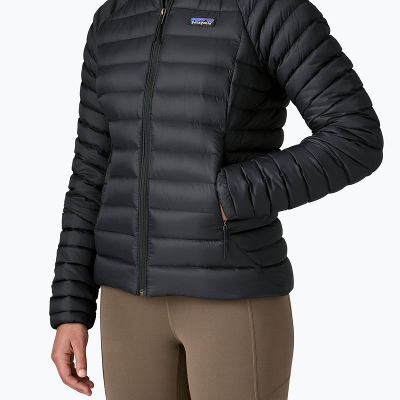 Women's Patagonia Down Sweater Hoody black 5