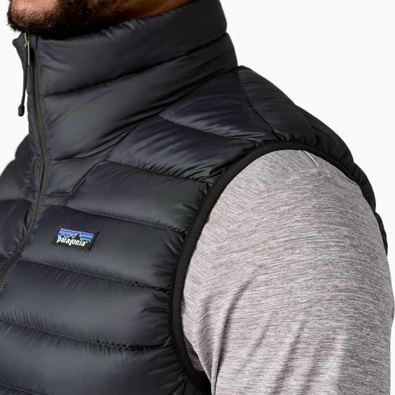 Men's Patagonia Down Sweater vest black 6