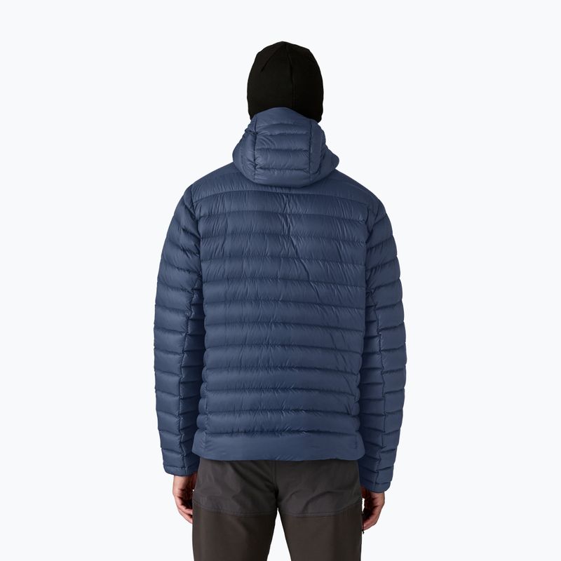Men's Patagonia Down Sweater Hoody new navy 3