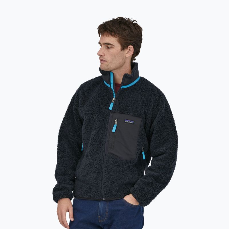 Men's fleece sweatshirt Patagonia Classic Retro-X pitch blue