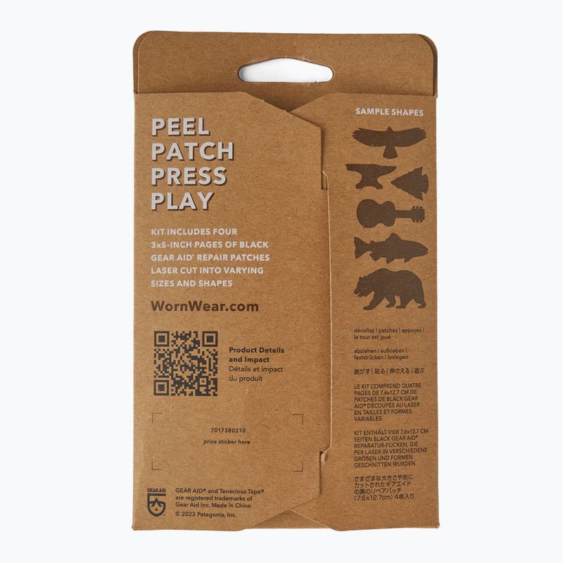 Patagonia Worn Wear Patch Kit black 2
