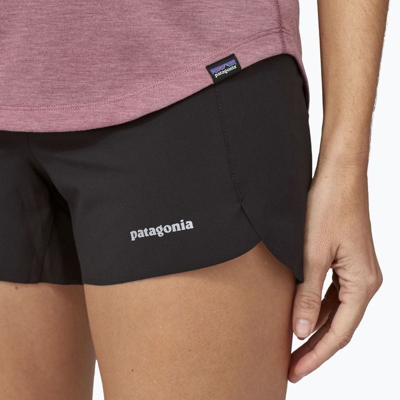 Patagonia women's Strider Pro 3 1/2" shorts black 10