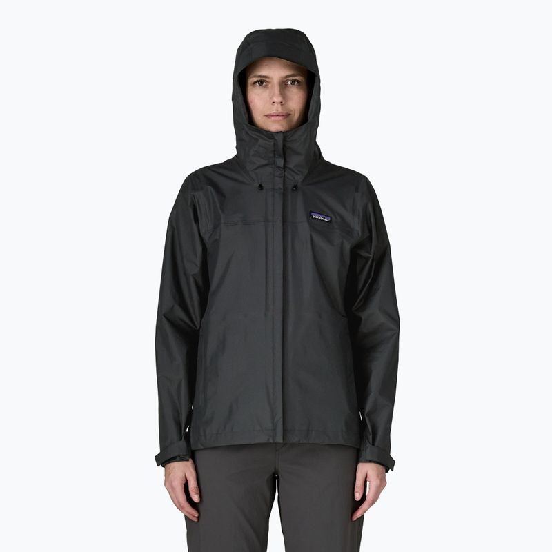 Women's Patagonia Torrentshell 3L Rain Jacket black 4