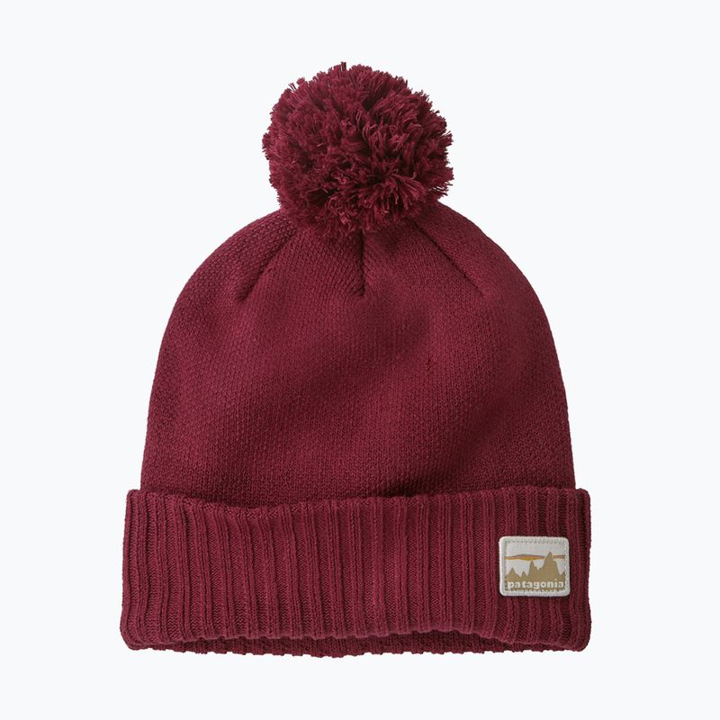 Patagonia Powder Town Beanie '73 skyline/carmine red