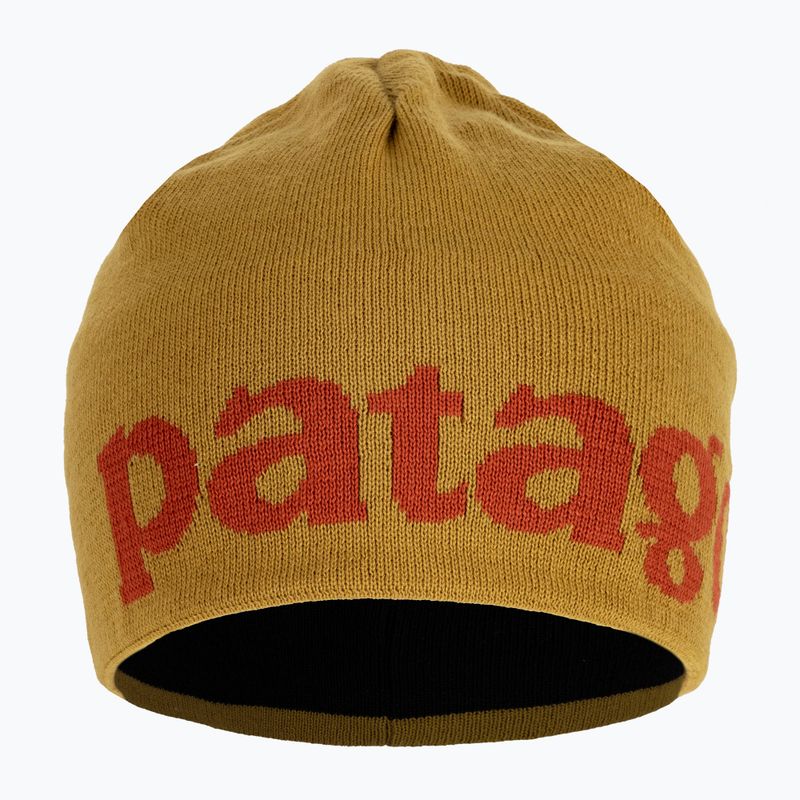 Patagonia Beanie logo belwe / cosmic gold trekking cap 2