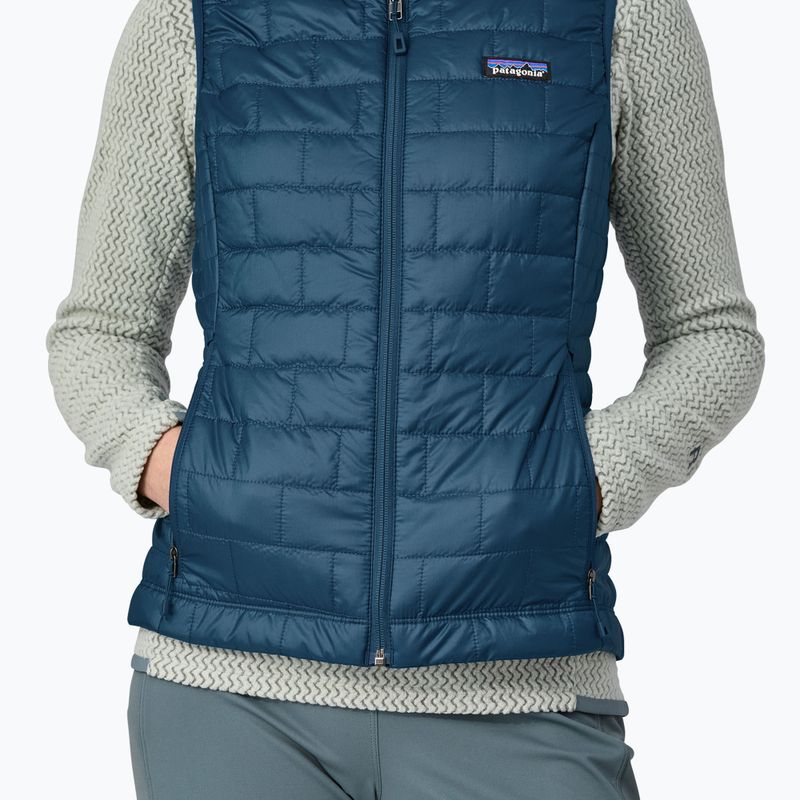 Patagonia Nano Puff men's waistcoat lagom blue 4