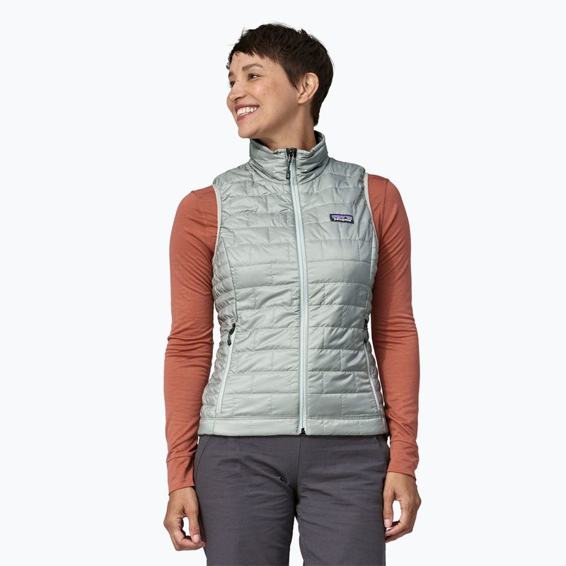 Patagonia women's vest Nano Puff sleet green