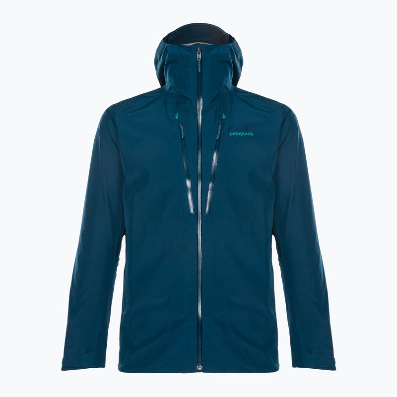 Patagonia men's Triolet lagom blue rain jacket 11