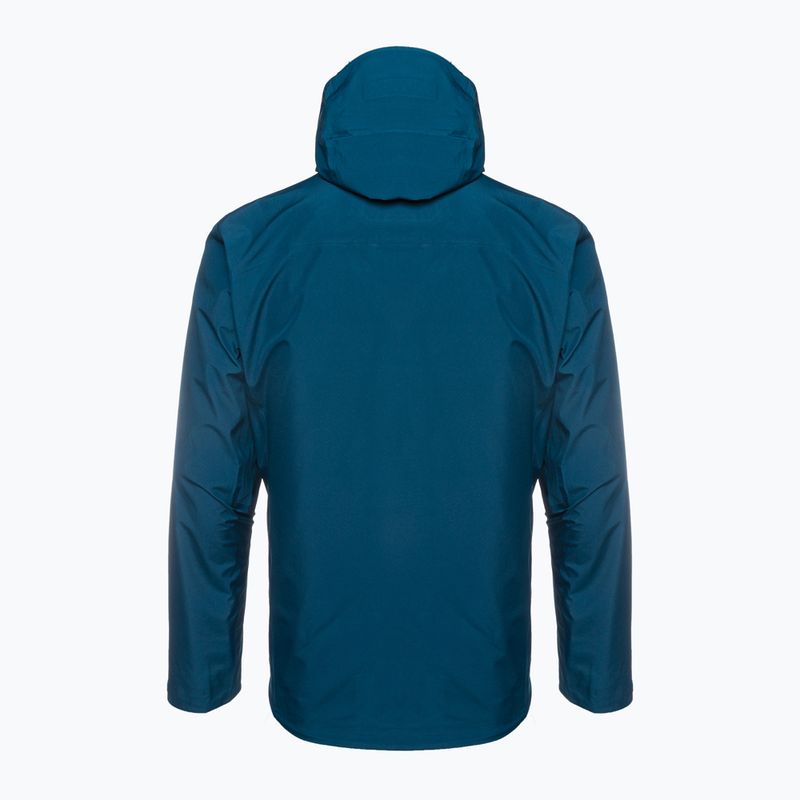 Patagonia men's Triolet lagom blue rain jacket 12