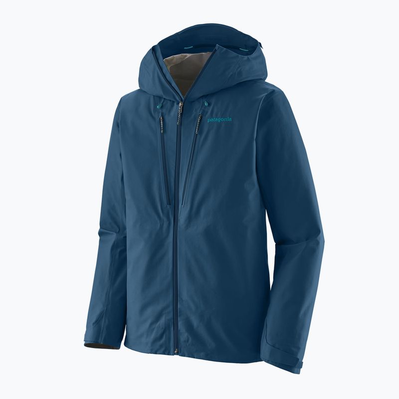 Patagonia men's Triolet lagom blue rain jacket 16