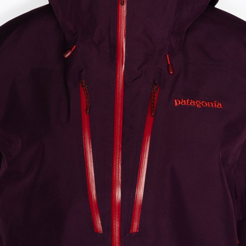 Women's Patagonia Triolet night plum rain jacket 3