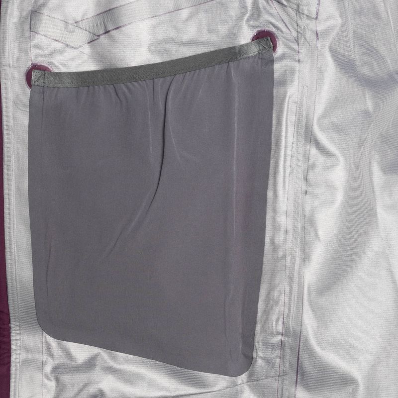 Women's Patagonia Triolet night plum rain jacket 5