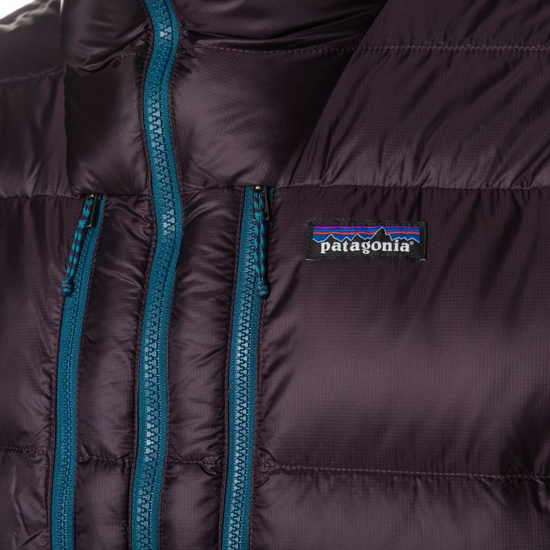 Men's Patagonia Fitz Roy Down Hoody obsidian plum jacket 3