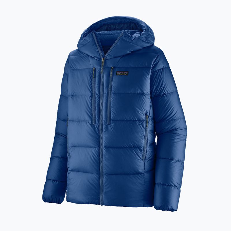 Patagonia men's down jacket Fitz Roy Down Hoody passage blue 7