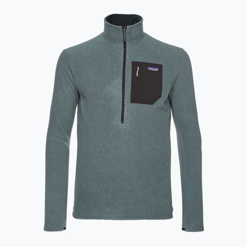 Men's fleece sweatshirt Patagonia R1 Air Zip Neck nouveau green 4