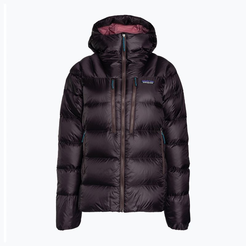 Women's Patagonia Fitz Roy Down Hoody obsidian plum jacket