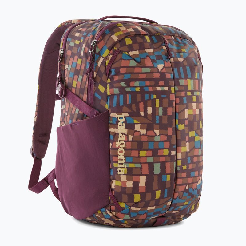 Patagonia Refugio Day Pack 26 l fitz roy patchwork/night plum hiking backpack 2