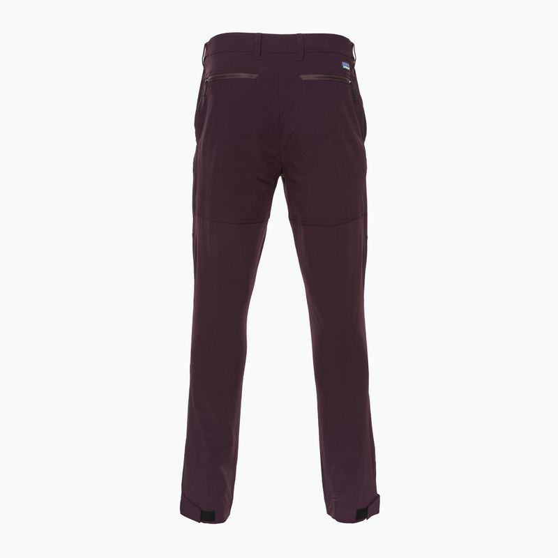 Men's Patagonia Point Peak Trail-Regular obsidian plum trekking trousers 2