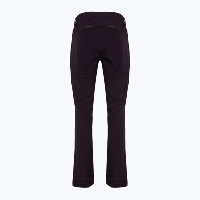 Women's Patagonia Point Peak Trail-Regular obsidian plum trekking trousers 6