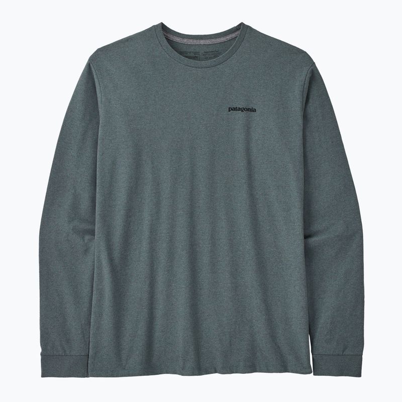 Men's Patagonia P-6 Logo Responsibili trekking longsleeve nouveau green 4