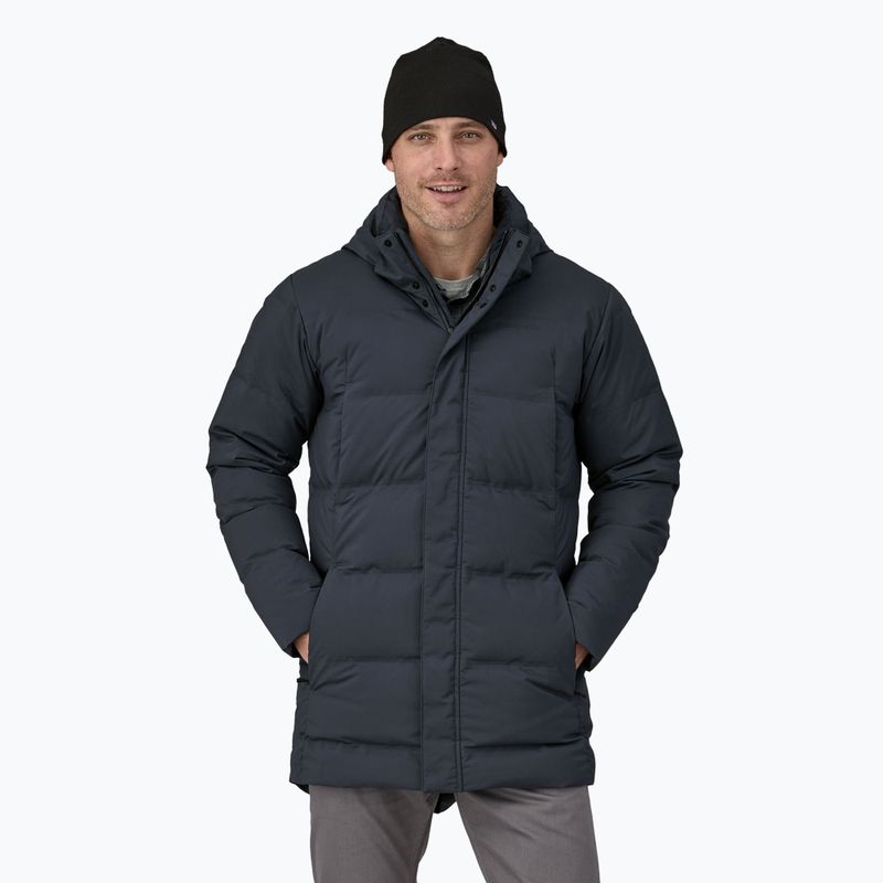 Patagonia Jackson Glacier Parka men's down coat smolder blue