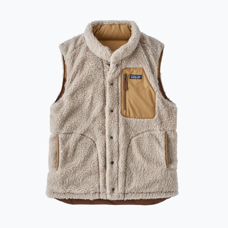 Men's vest Patagonia Reversible Bivy Down moose brown 10