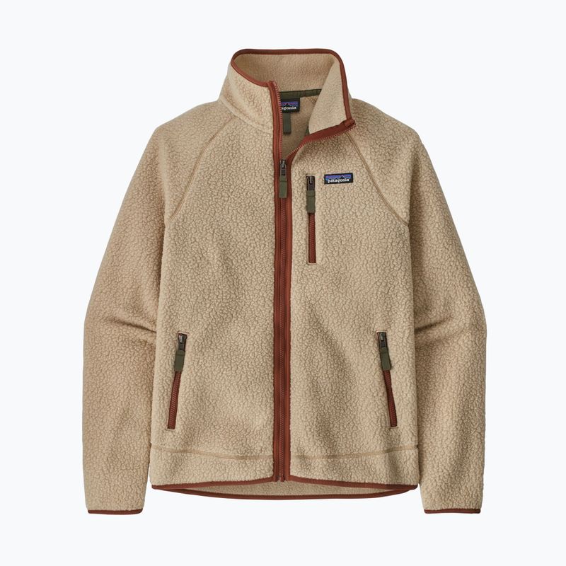 Men's fleece sweatshirt Patagonia Retro Pile el cap khaki w/sisu brown 11