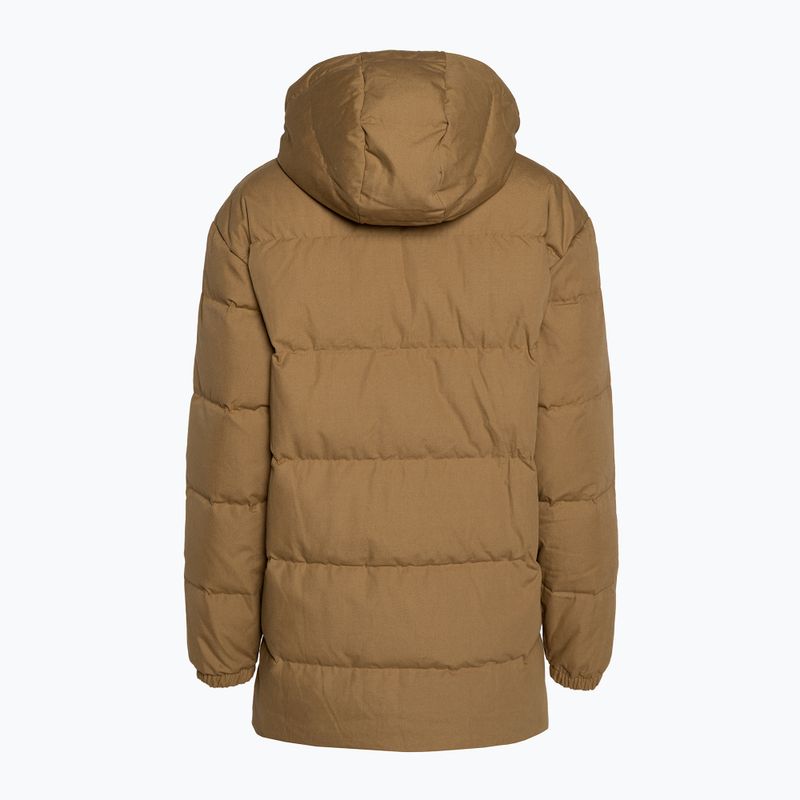 Women's Patagonia Cotton Down Parka nest brown 9