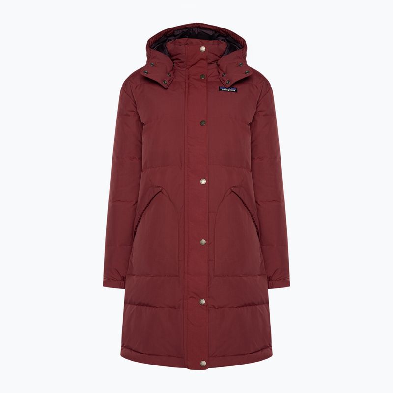 Women's Patagonia Downdrift Parka down coat carmine red