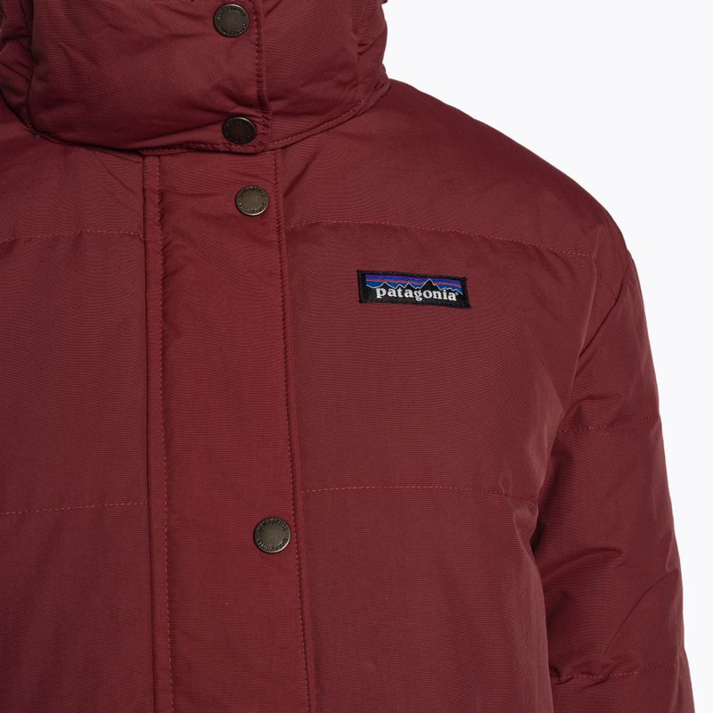 Women's Patagonia Downdrift Parka down coat carmine red 3