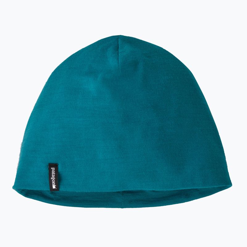 Patagonia Overlook Merino Wool Liner Beanie belay blue