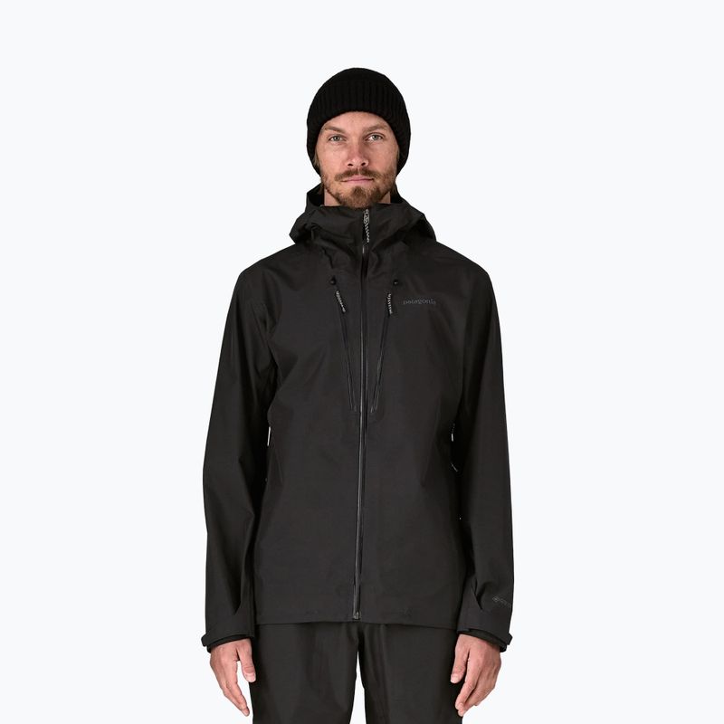 Patagonia men's rain jacket Triolet black 2