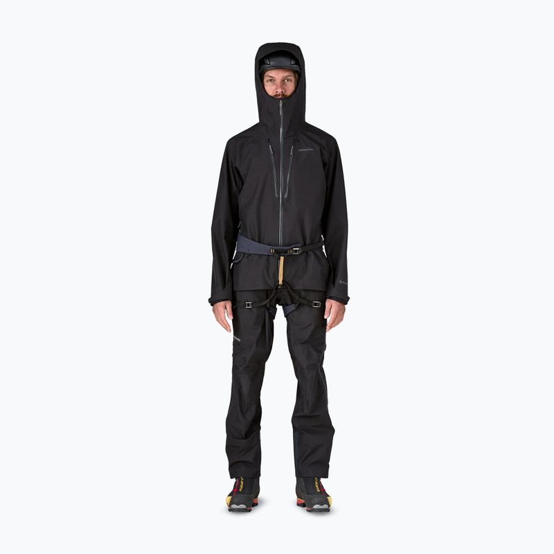 Patagonia men's rain jacket Triolet black 4