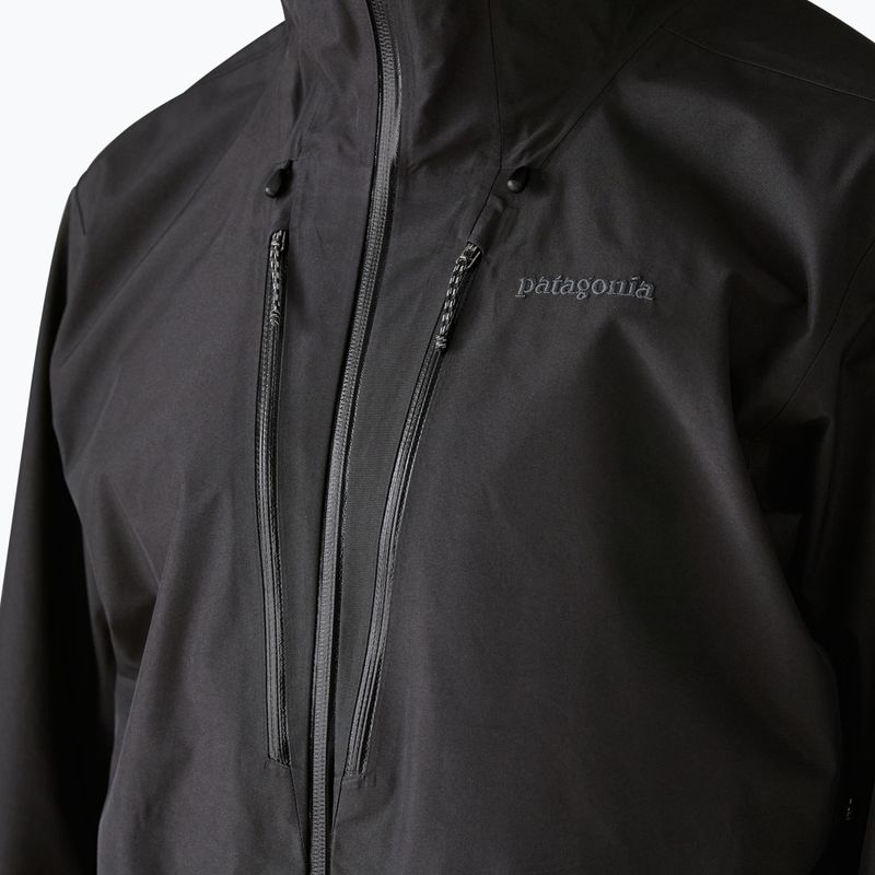 Patagonia men's rain jacket Triolet black 11