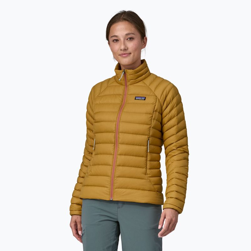 Women's Patagonia Down Sweater cosmic gold jacket