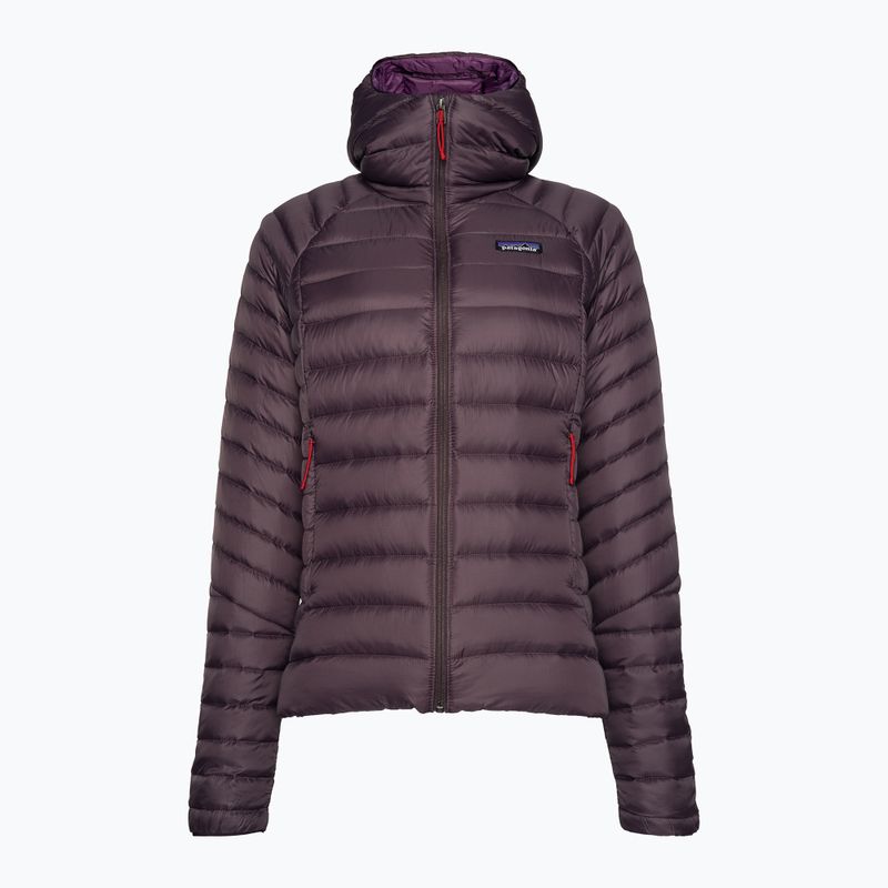 Women's Patagonia Down Sweater Hoody obsidian plum jacket 4