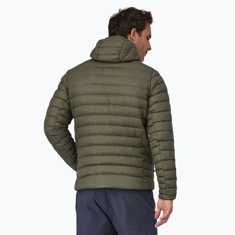 Men's Patagonia Down Sweater Hoody basin green 2