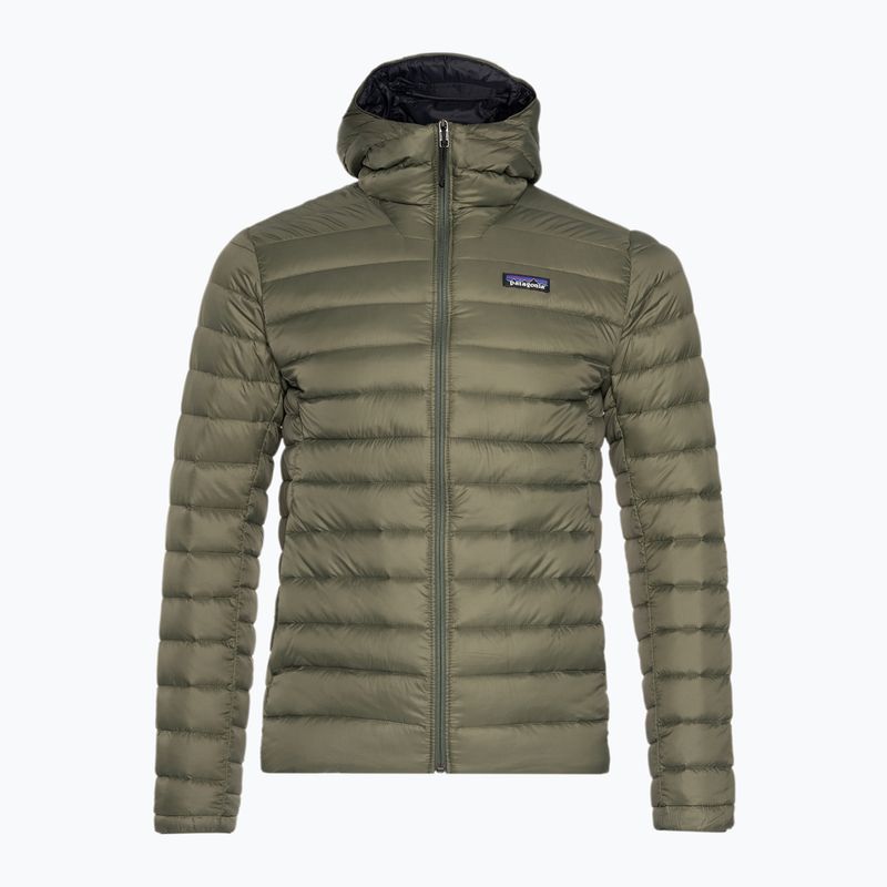 Men's Patagonia Down Sweater Hoody basin green 3