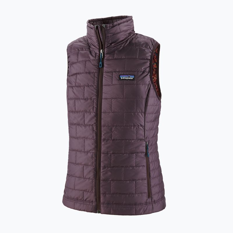 Men's Patagonia Nano Puff obsidian plum waistcoat 5