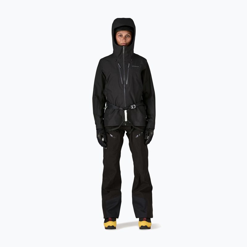 Patagonia women's rain jacket Triolet black 2