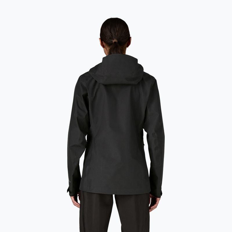 Patagonia women's rain jacket Triolet black 3