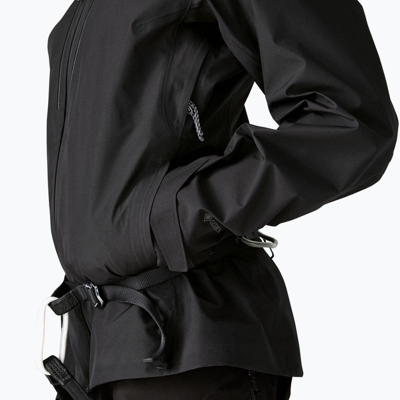 Patagonia women's rain jacket Triolet black 7