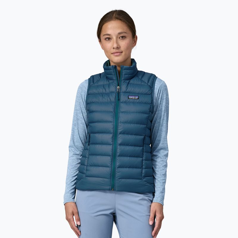 Patagonia women's vest Down Sweater lagom blue