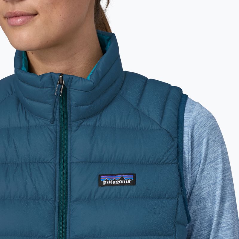 Patagonia women's vest Down Sweater lagom blue 5